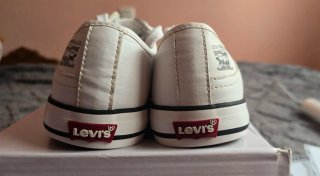 Zapatillas Levi's Piel Blancas
