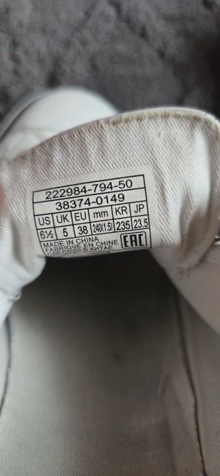 Zapatillas Levi's Piel Blancas