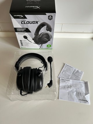 Cascos Gaming HyperX CloudX Oficial Xbox
