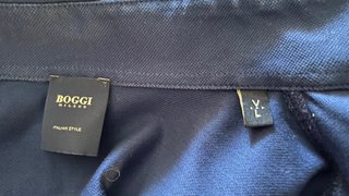 Camicia Boggi Milano Blu L Filo di Scozia