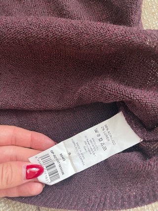 Chaleco Renatta Morado Talla S
