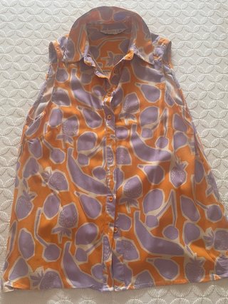 Blusa sin mangas Frutas Talla S
