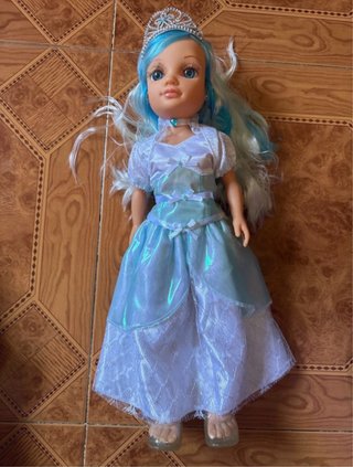 Muñeca Nancy Princesa Azul