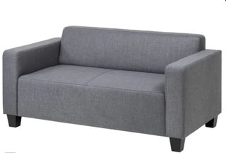 Sofá Ikea BARNARP Gris Tela