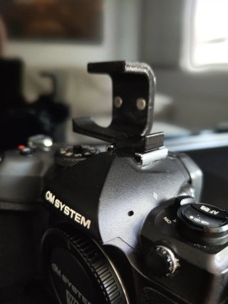Adaptador Insta360 GO con imames.