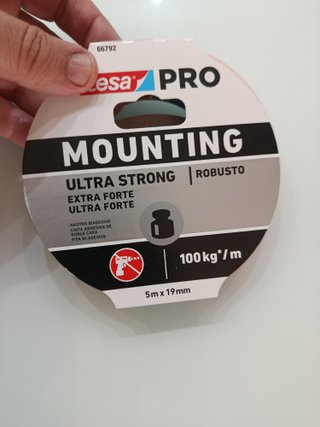 Cinta Tesa PRO Mounting Ultra Strong 5m x 19mm