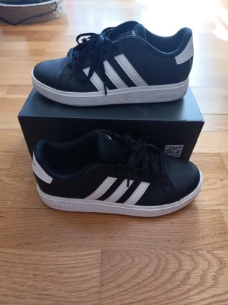 Zapatillas Adidas Negras Talla 38 ( 23,5 cm)