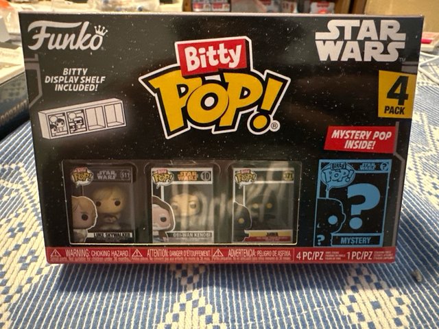 Bitty Pops Star Wars x 3. 12 figuras en total