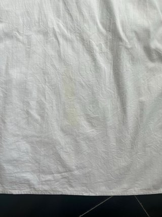 Vestido camisón antiguo algodón blanco