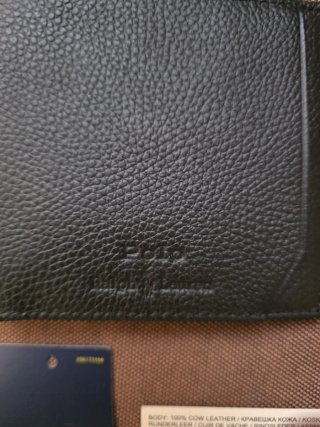 POLO RALPH LAUREN ORIGINAL, CARTERA PIEL VACUNO HO