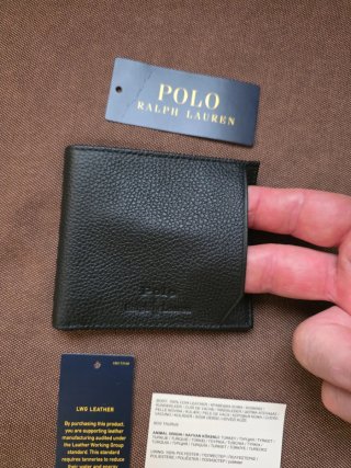 POLO RALPH LAUREN ORIGINAL, CARTERA PIEL VACUNO HO