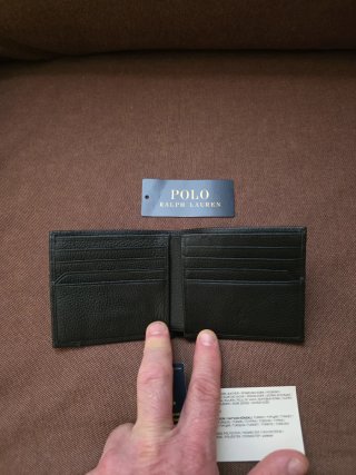 POLO RALPH LAUREN ORIGINAL, CARTERA PIEL VACUNO HO