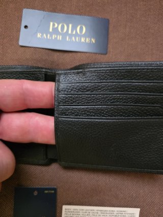 POLO RALPH LAUREN ORIGINAL, CARTERA PIEL VACUNO HO