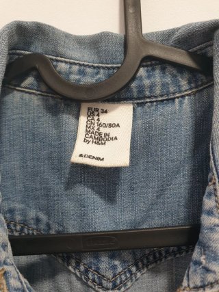 Camisa vaquera H&M Talla XS