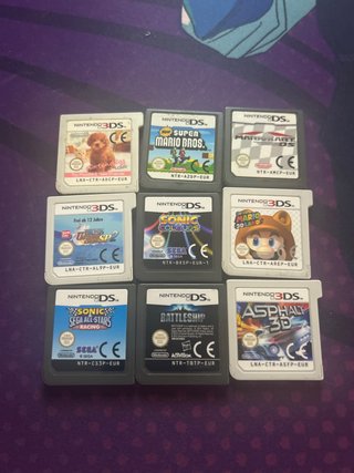 Lote di giochi Nintendo DS e 3DS