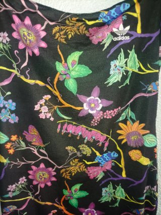 Vestido Adidas M floral