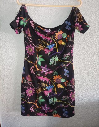 Vestido Adidas M floral