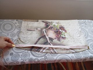 Blusa vintage romántica floral París