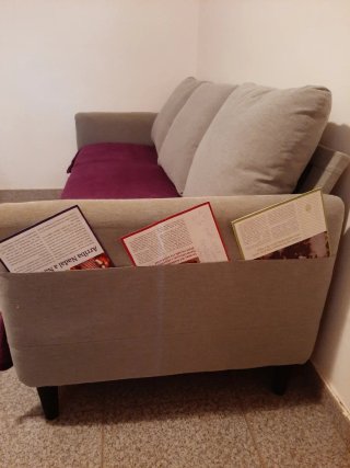 Sofá 3 plazas ANGERSBY IKEA gris