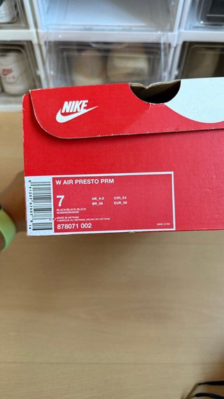 Nike Air Presto PRM Total Black