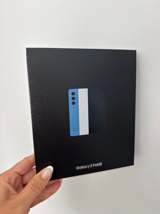 Scatola Samsung Z fold 5 blu