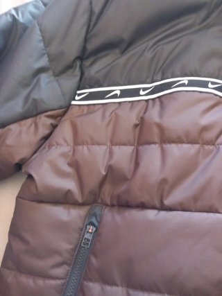 Chaqueta Nike Hombre Negra y Marrón