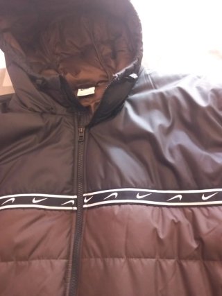 Chaqueta Nike Hombre Negra y Marrón