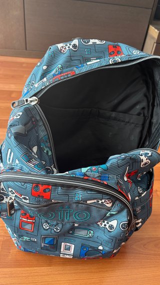 Mochila escolar TOTTO Estampado Videojuegos