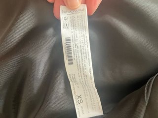 Chaqueta sin estrenar militar negra talla XS
