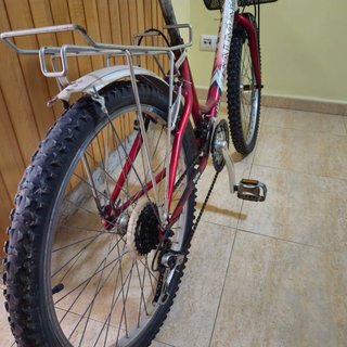 Bicicleta seniora para compras