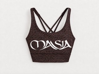 Top deportivo Masia leopardo talla única