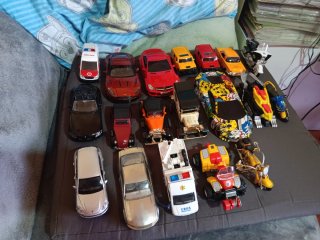 Lote Coches Metal Grandes