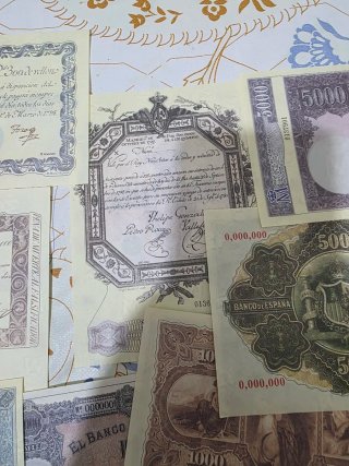 Lote Billetes conmemorativos Antiguos España