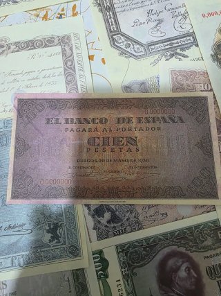 Lote Billetes conmemorativos Antiguos España