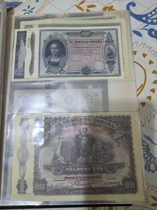 Lote Billetes conmemorativos Antiguos España