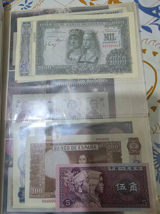 Lote Billetes conmemorativos Antiguos España