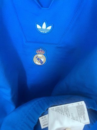 Sudadera Real Madrid Adidas Azul Talla M