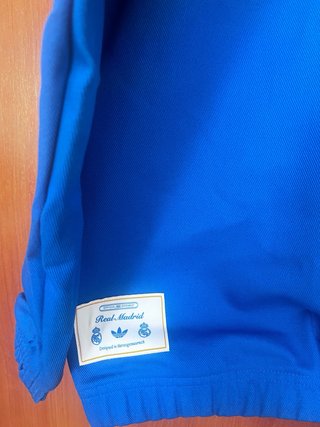Sudadera Real Madrid Adidas Azul Talla M