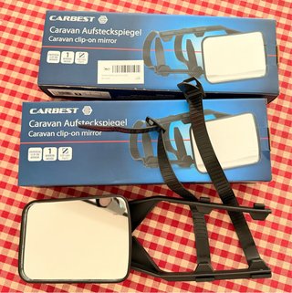 2 Retrovisores Caravana Carbest Clip-on
