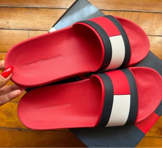 Ciabatte Tommy Hilfiger Taglia 40 Rosse
