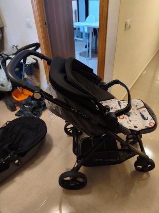 Carro Be Cool Slide Negro 3 piezas