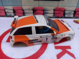 Carrocería Seat Ibiza Scalextric Robert Mercader