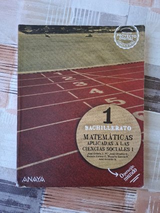Matemáticas aplicadas a las Ciencias Sociales I...