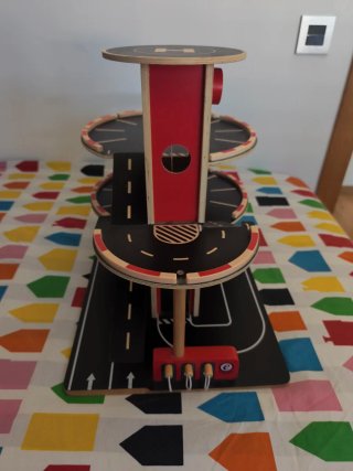 Parking de madera Hape