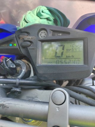 Yamaha XT660R Azul y Negra