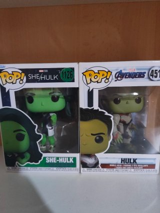 Funko Pop! She-Hulk 1126 & Hulk 451