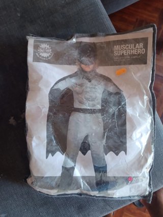 Disfraz Batman Muscular Niño Talla Única