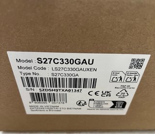 Monitor Samsung E27C330GAUDEX sin estrenar