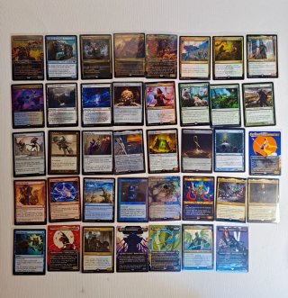 Lotto 123 carte Magic the Gathering