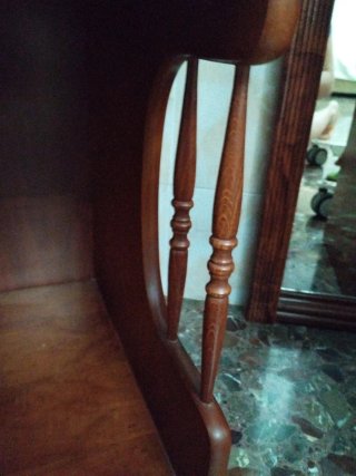 Mueble TV madera marrón